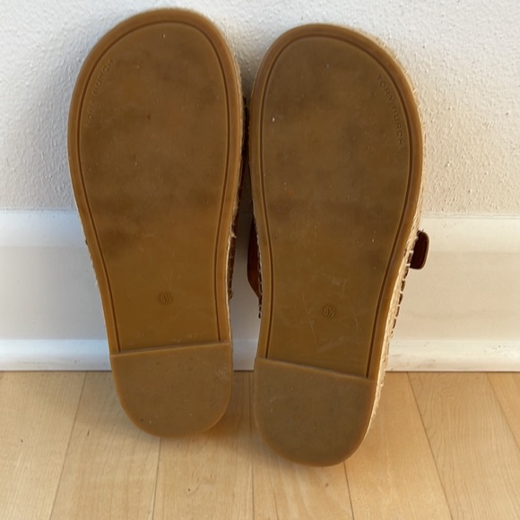 TORY BURCH SHELBY ESPADRILLE SLIDES - Picture 6 of 7